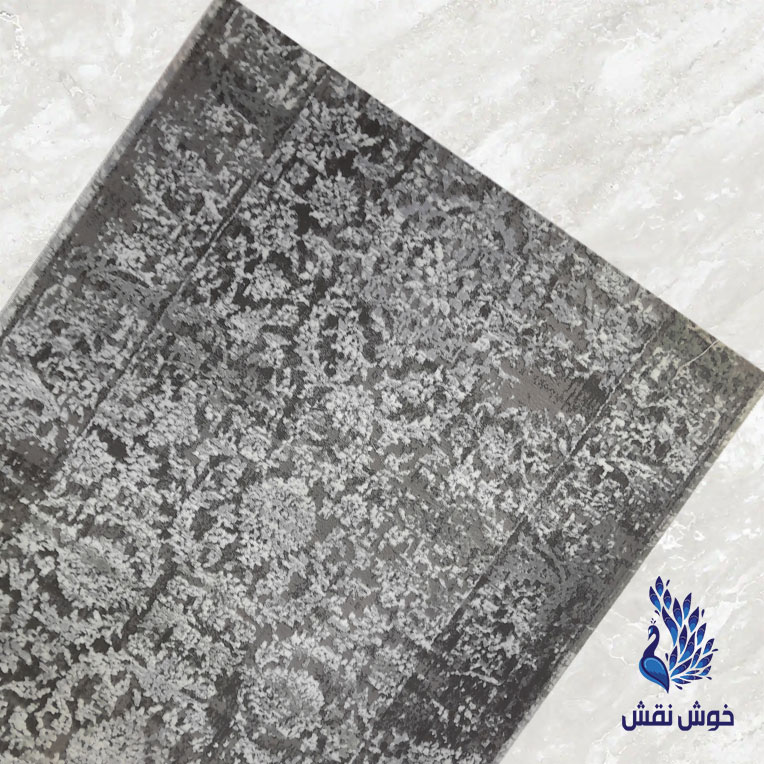 کناره فرش افشان طوسی 500 شانه