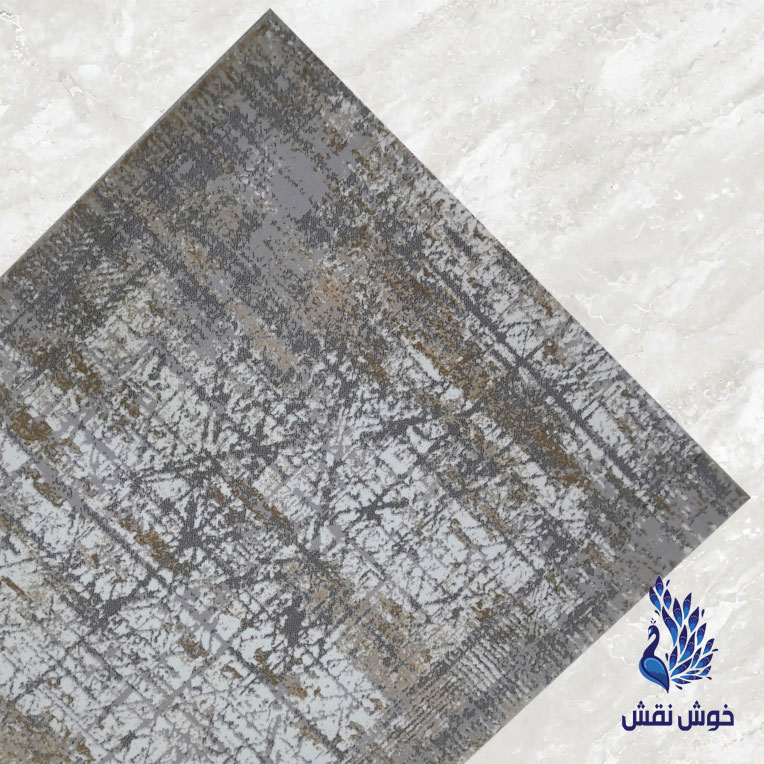 فرش طوسی مدرن متری