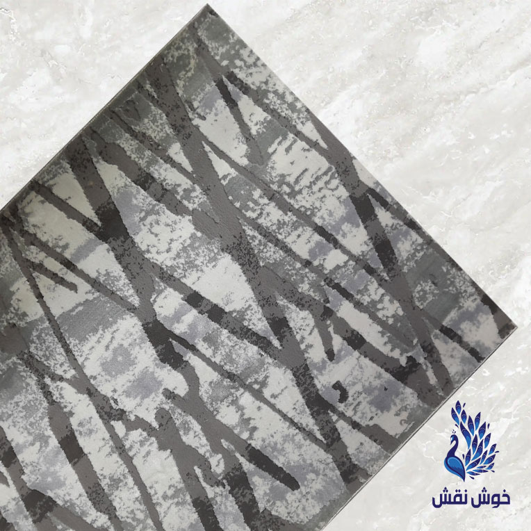 فرش گبه متری طوسی