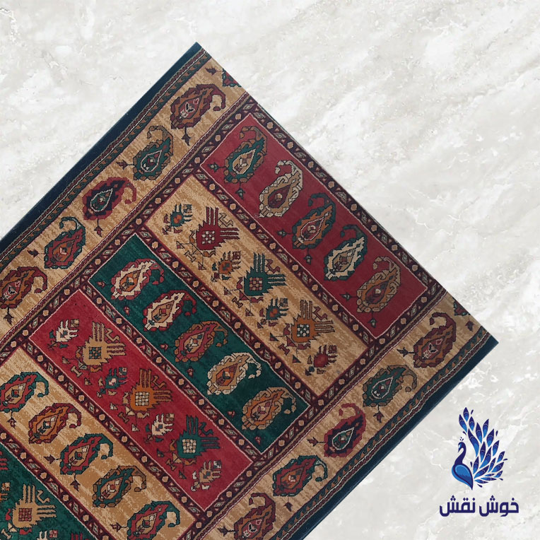 فرش کناره طرح سنتی